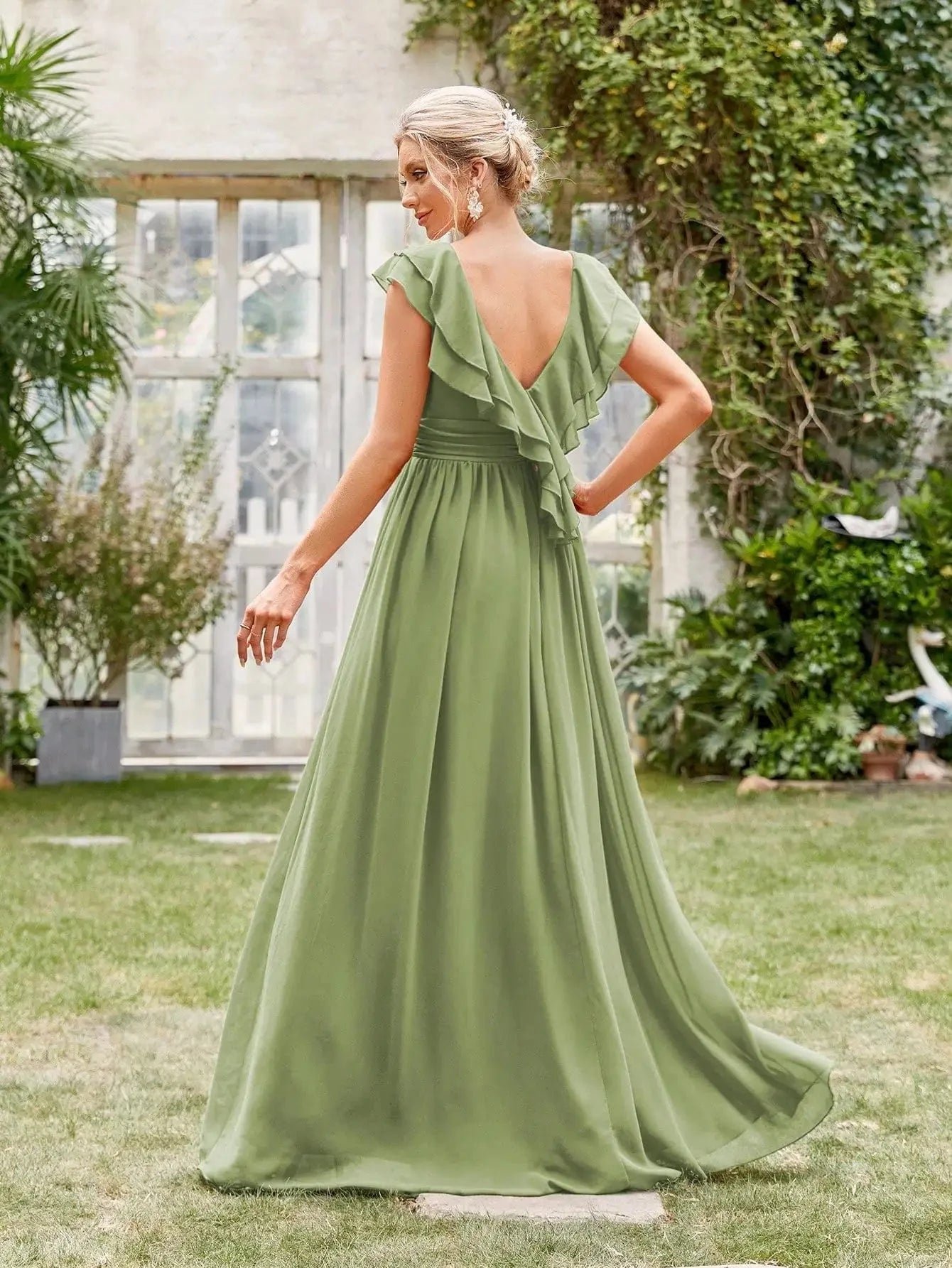Robe Demoiselle Dhonneur Terracotta 8