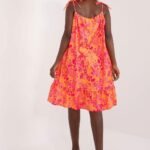 Robe Dete A Bretelles De Couleur Vive 2