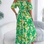 Robe Dete A Imprime Floral Midi 2