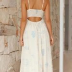 Robe Dete Blanche Casual Bretelles