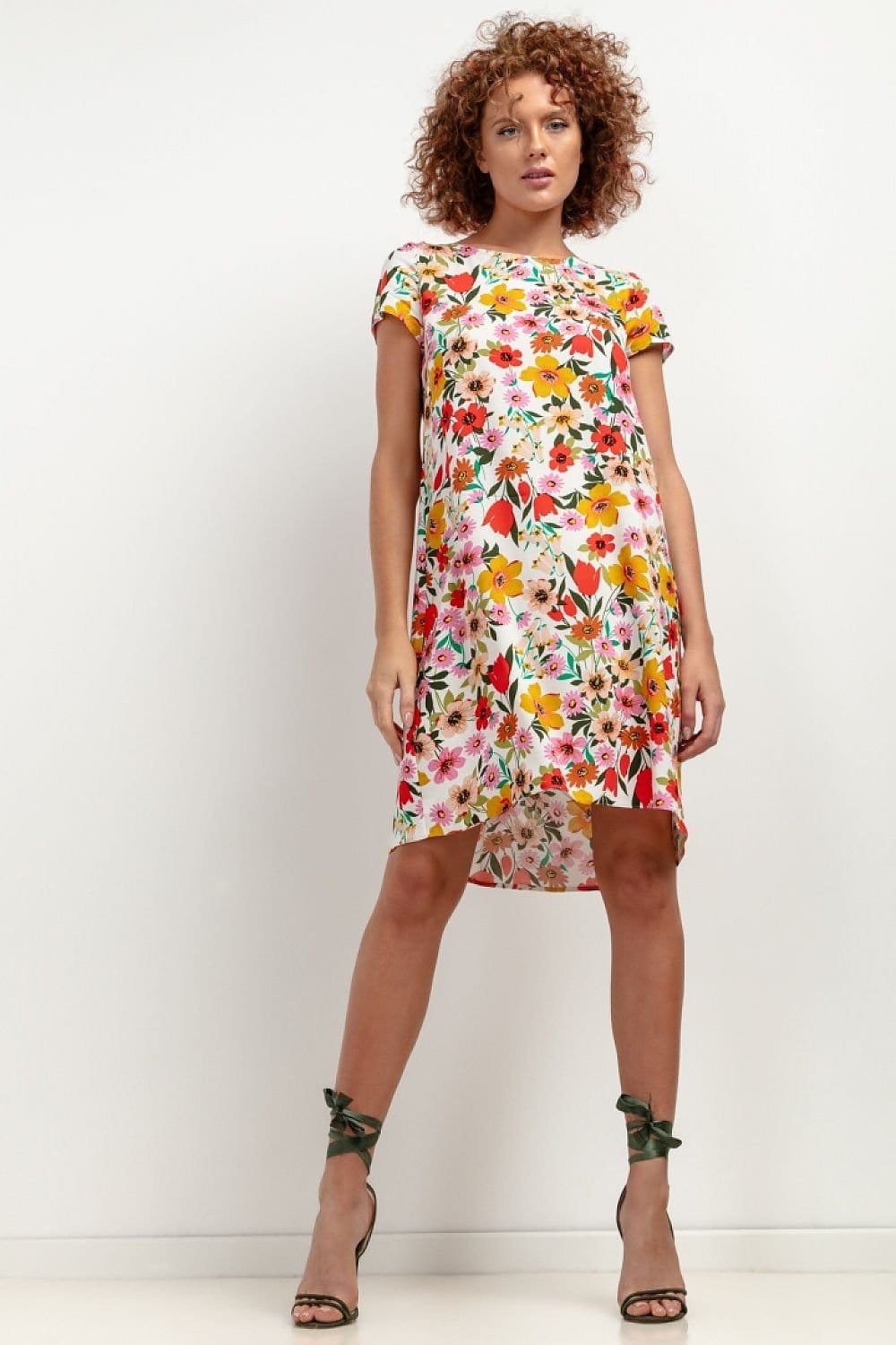 Robe Dete Courte Trapeze