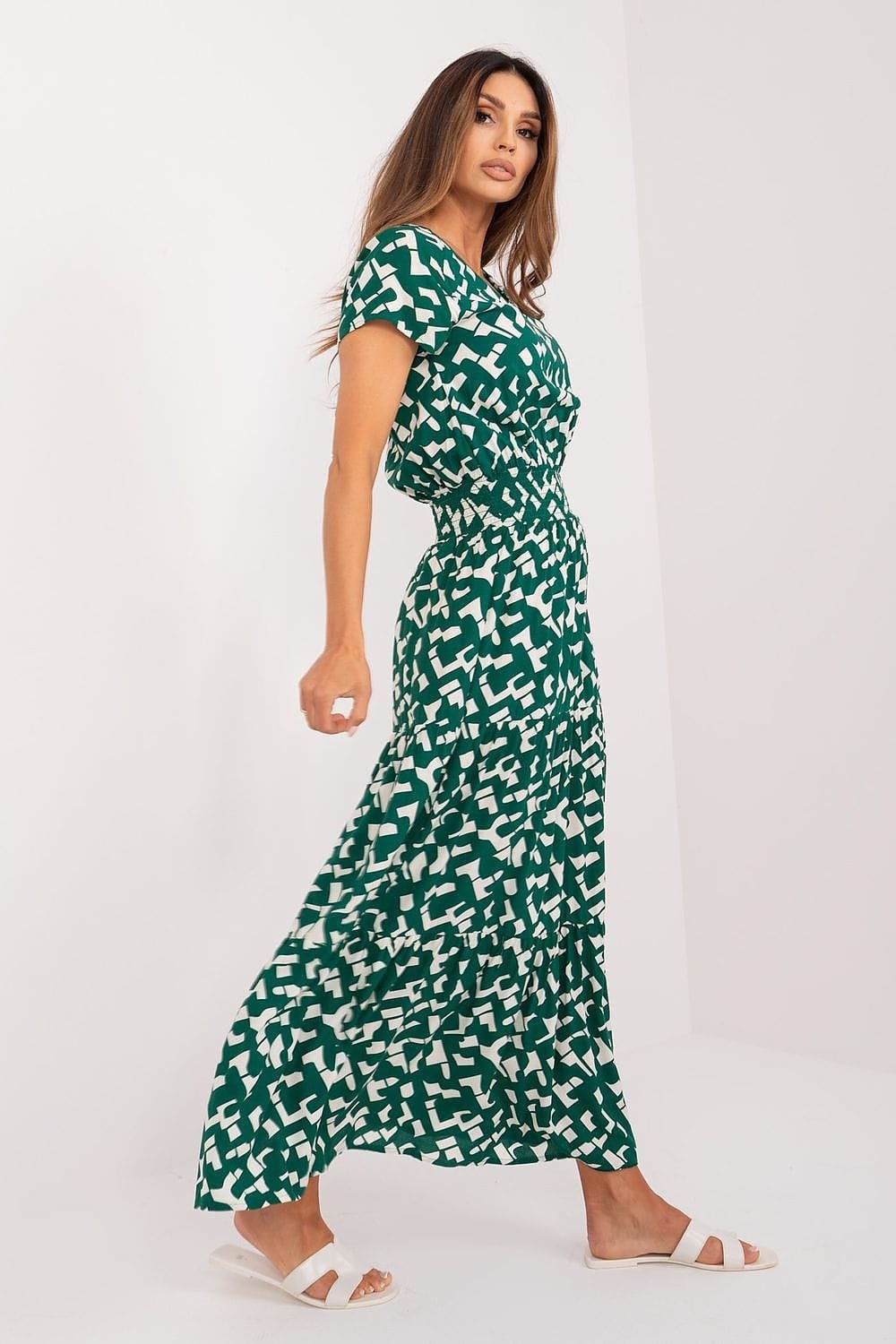 Robe Dete Longue Casual Fluide