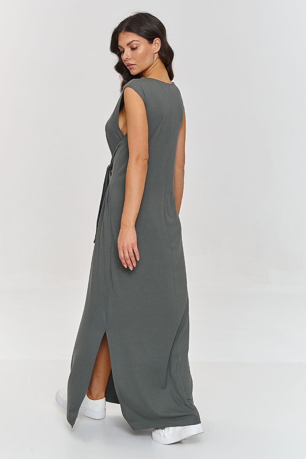 Robe Dete Longue Casual Sans Manches 4