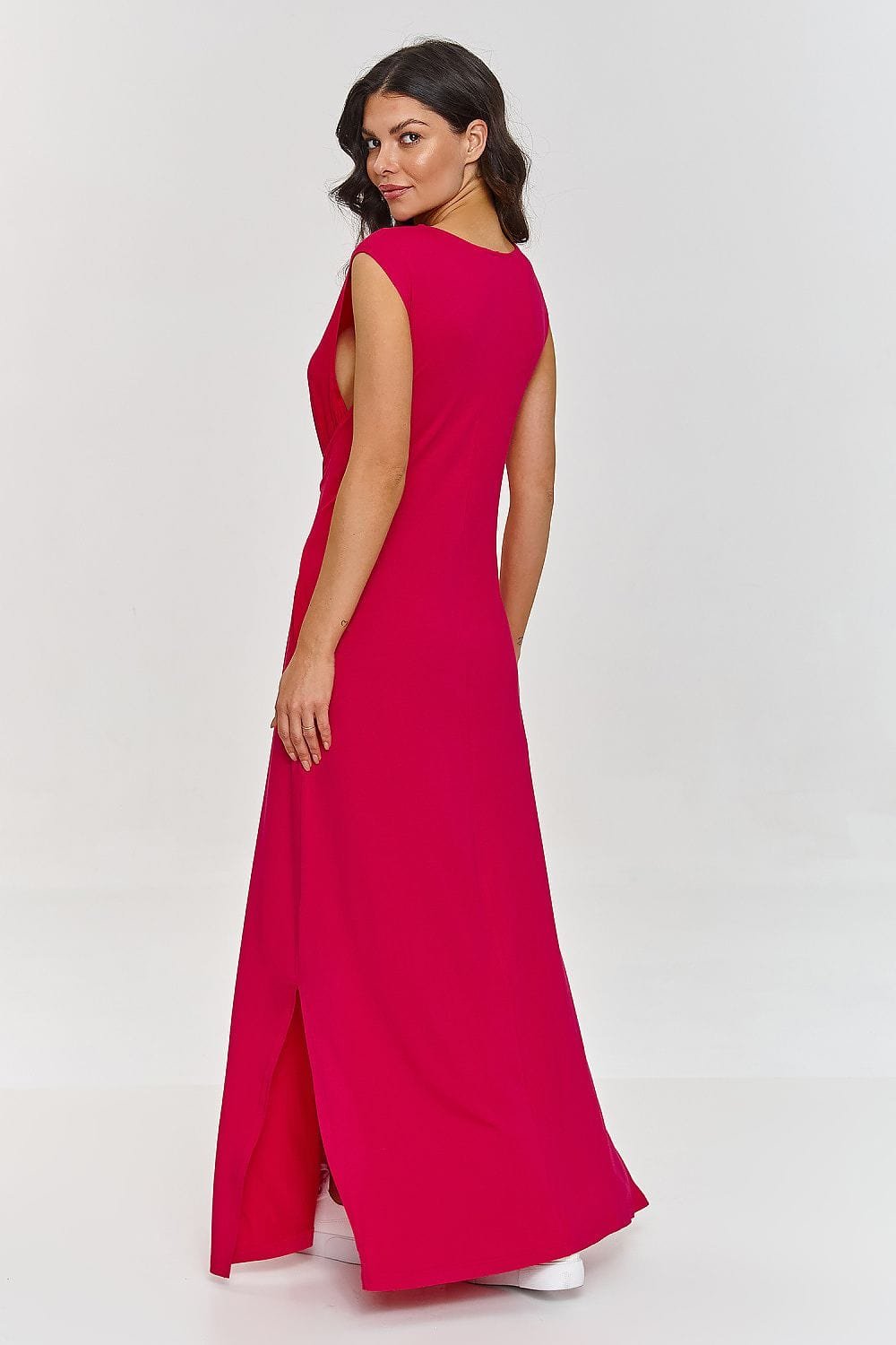 Robe Dete Longue Casual Sans Manches