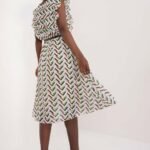 Robe Dete Motif Geometrique Fluide 3