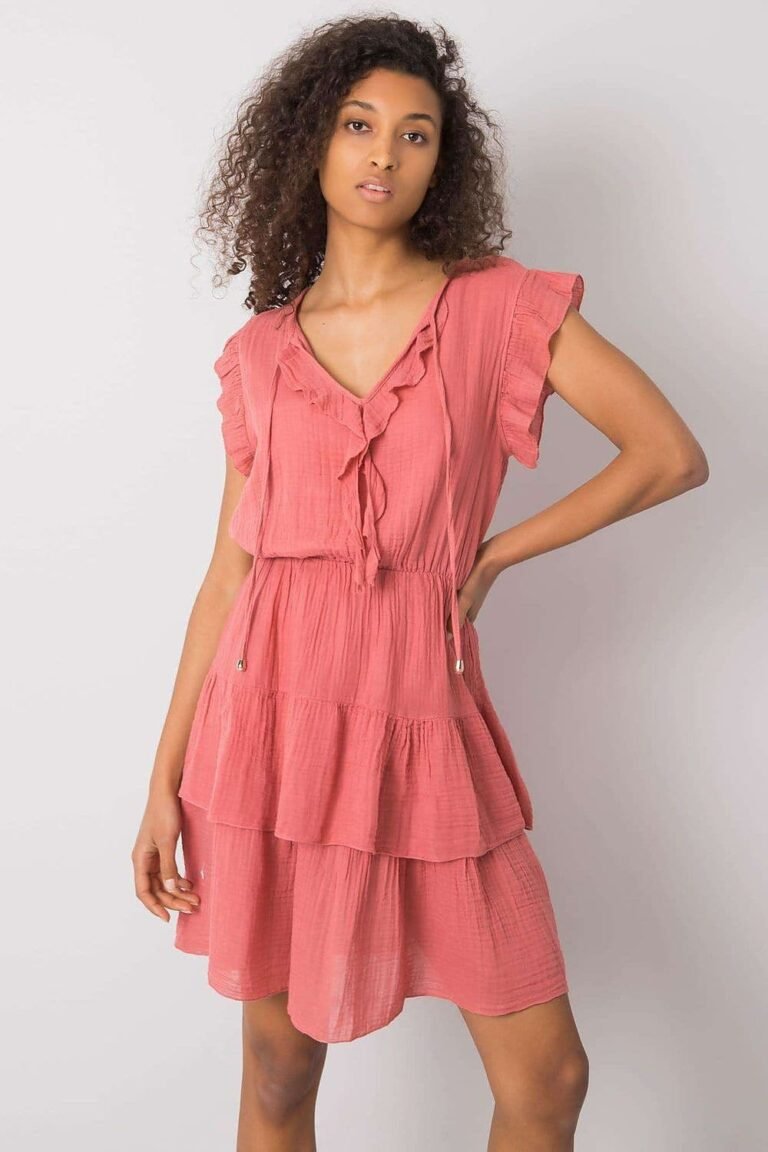 Robe Dete Rose Casual Courte