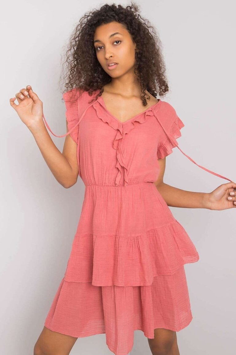 Robe Dete Rose Casual Courte S