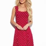 Robe Dete Rouge A Pois Blancs Rouge S