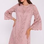 Robe En Dentelle Manches Longues 10