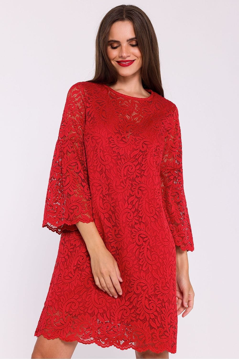 Robe En Dentelle Manches Longues 5