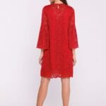 Robe En Dentelle Manches Longues 6
