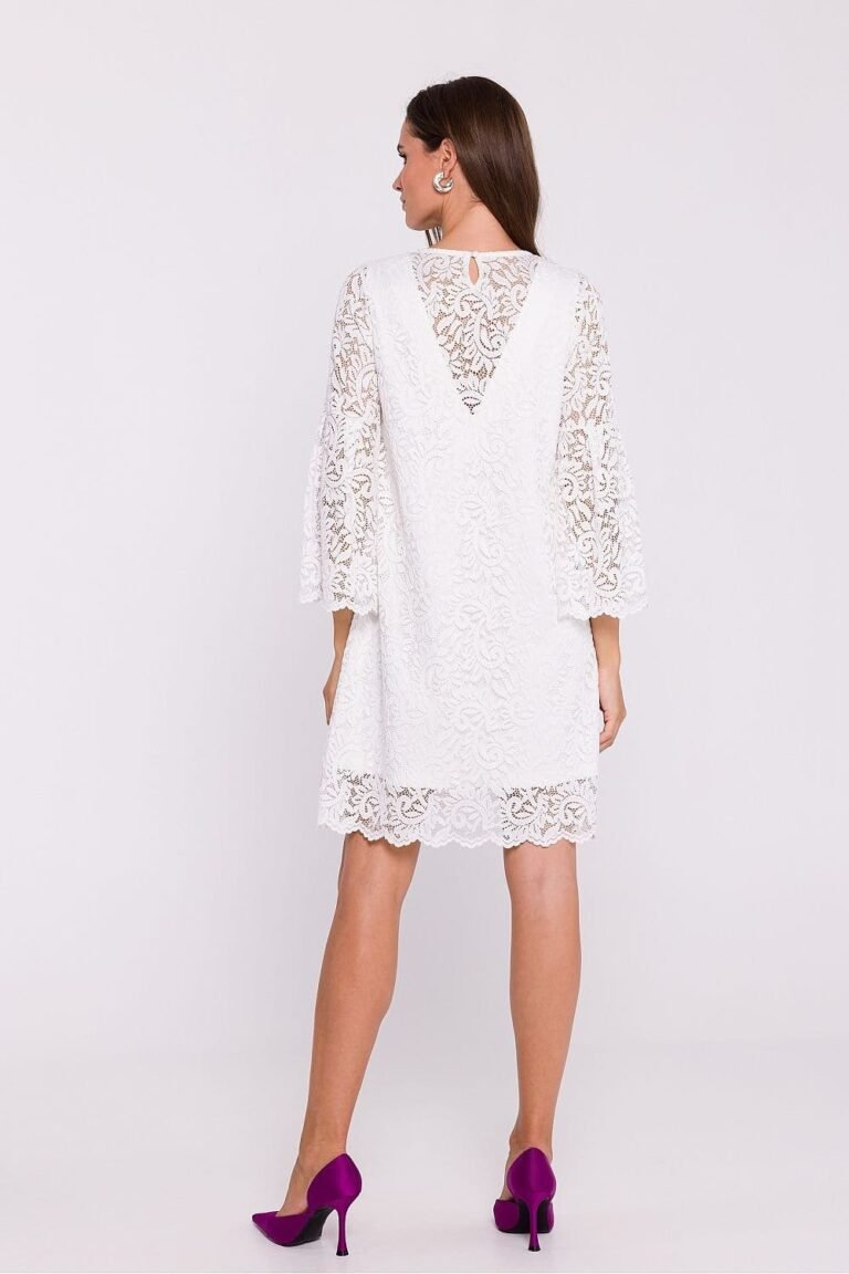 Robe En Dentelle Manches Longues 8