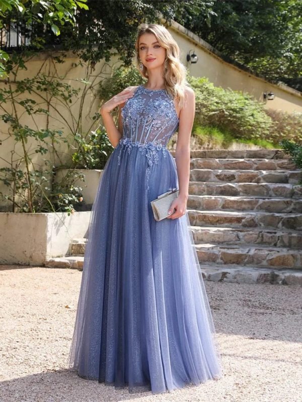 Robe En Tulle Bleue Princesse Bleu 32