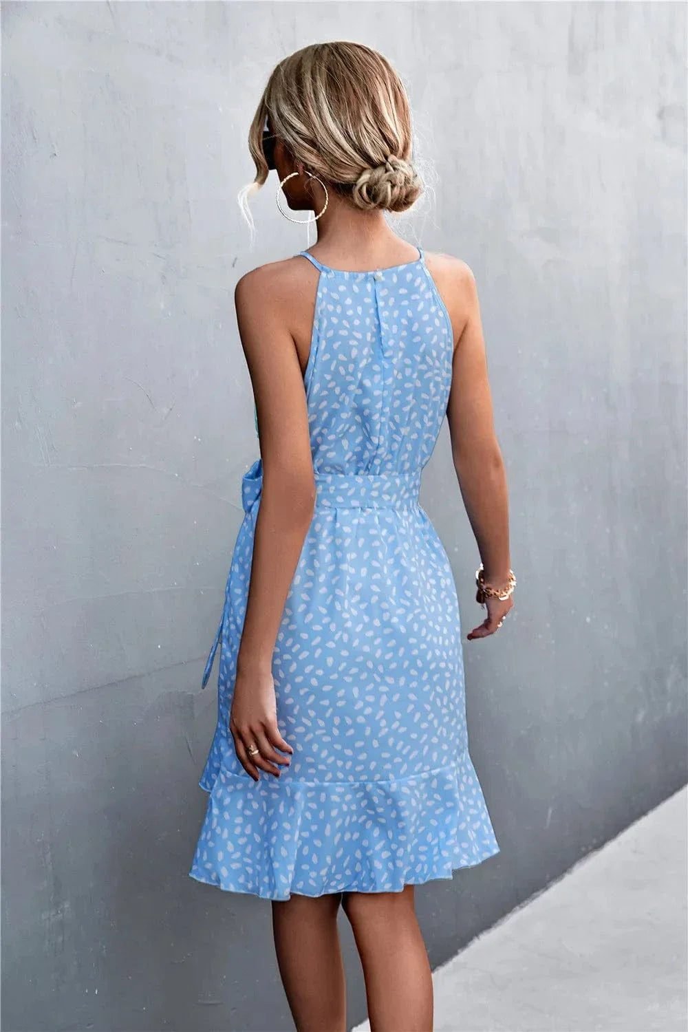 Robe Ete Boheme Courte A Bretelles 5