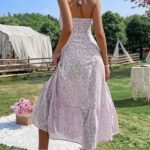 Robe Ete Dos Nu Midi Fleurie Boheme 2