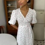Robe Ete Fleurie Longue Blanche 4