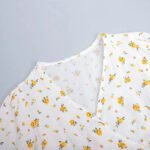 Robe Ete Fleurie Longue Blanche 6