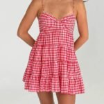 Robe Ete Mini Evasee A Bretelles 2
