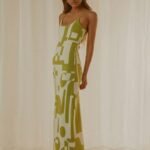 Robe Ete Sexy Longue Moulante A Motifs 3