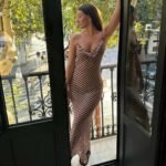 Robe Ete Sexy Longue Transparente A Bretelles 3