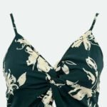 Robe Fleurie Courte A Bretelles Evasee 2