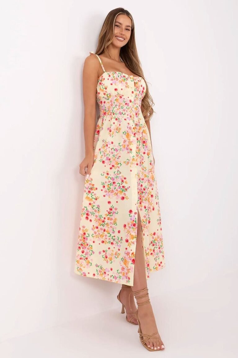 Robe Fleurie Fluide A Bretelles