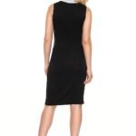 Robe Grossesse Noire Courte 2