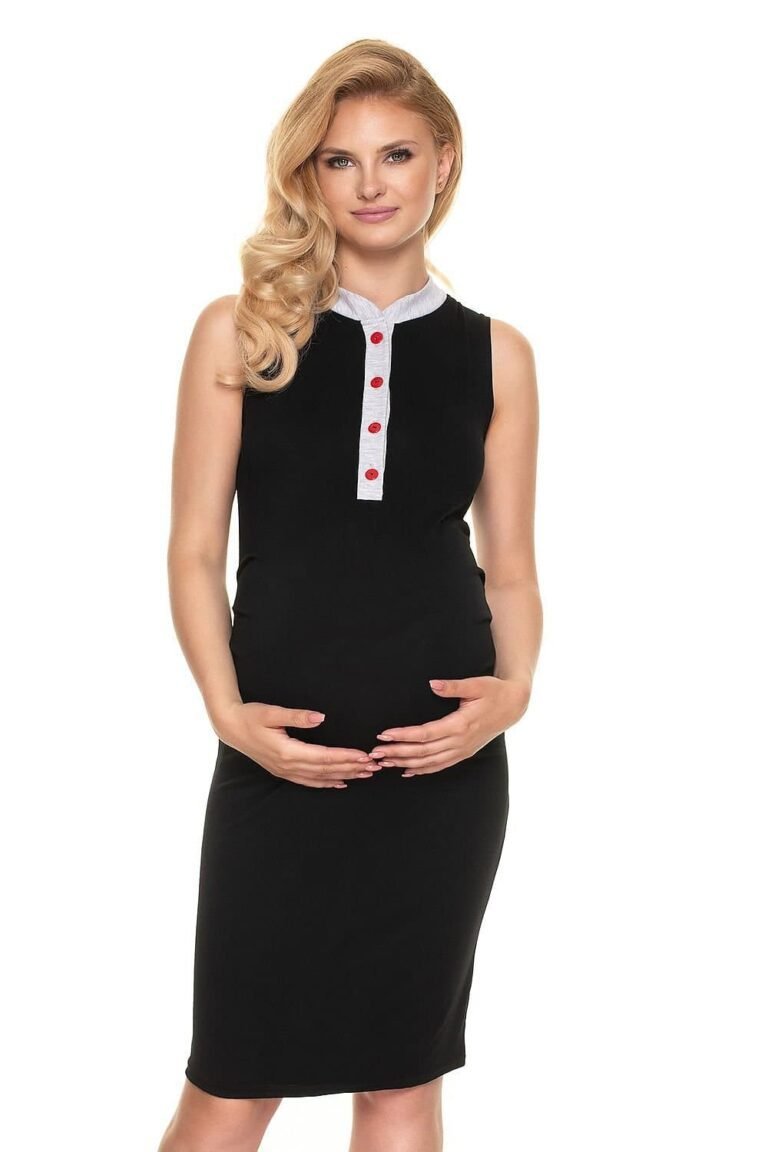 Robe Grossesse Noire Courte S M