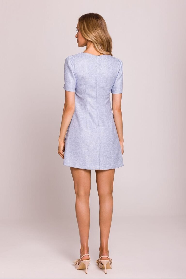 Robe Habillee Courte Style Retro 5