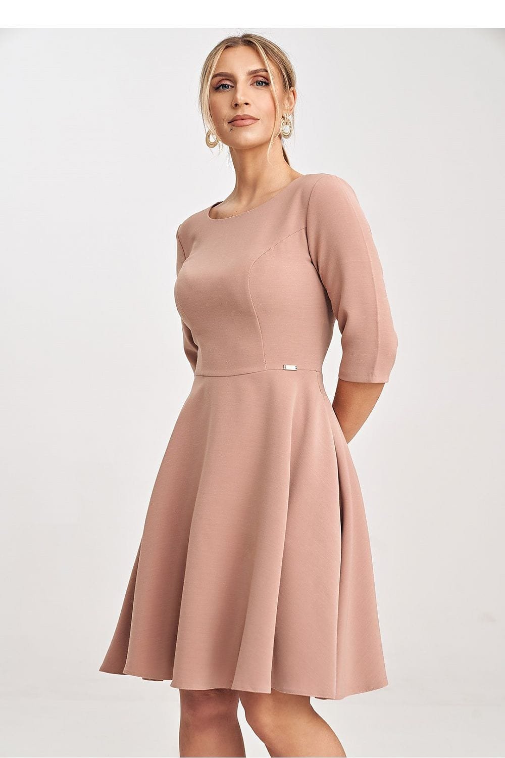 Robe Habillee Elegante Manche Longue 2