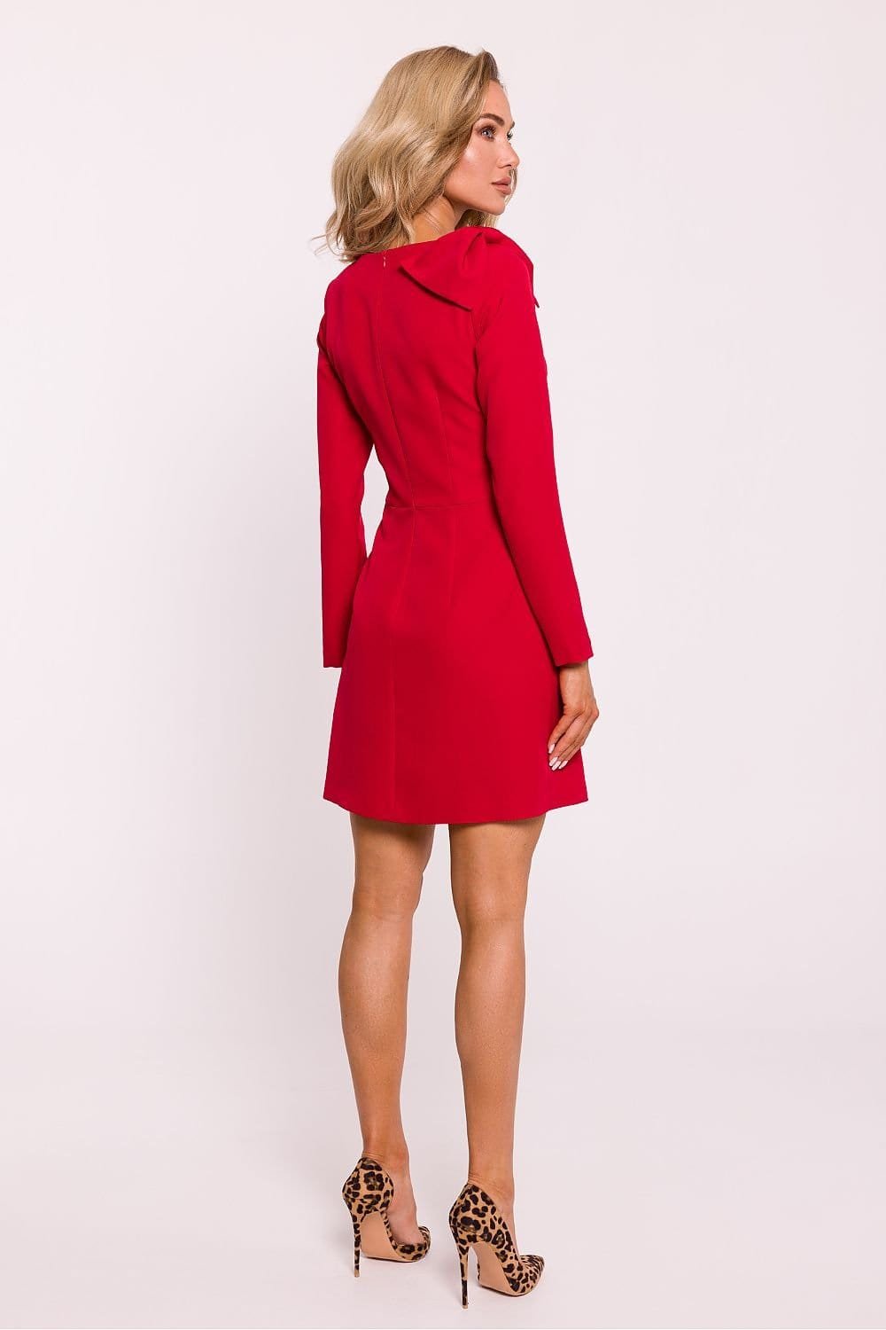 Robe Habillee Mini Manches Longues 4