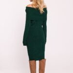 Robe Hiver En Tricot Epaules Denudees