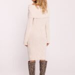 Robe Hiver En Tricot Epaules Denudees 4