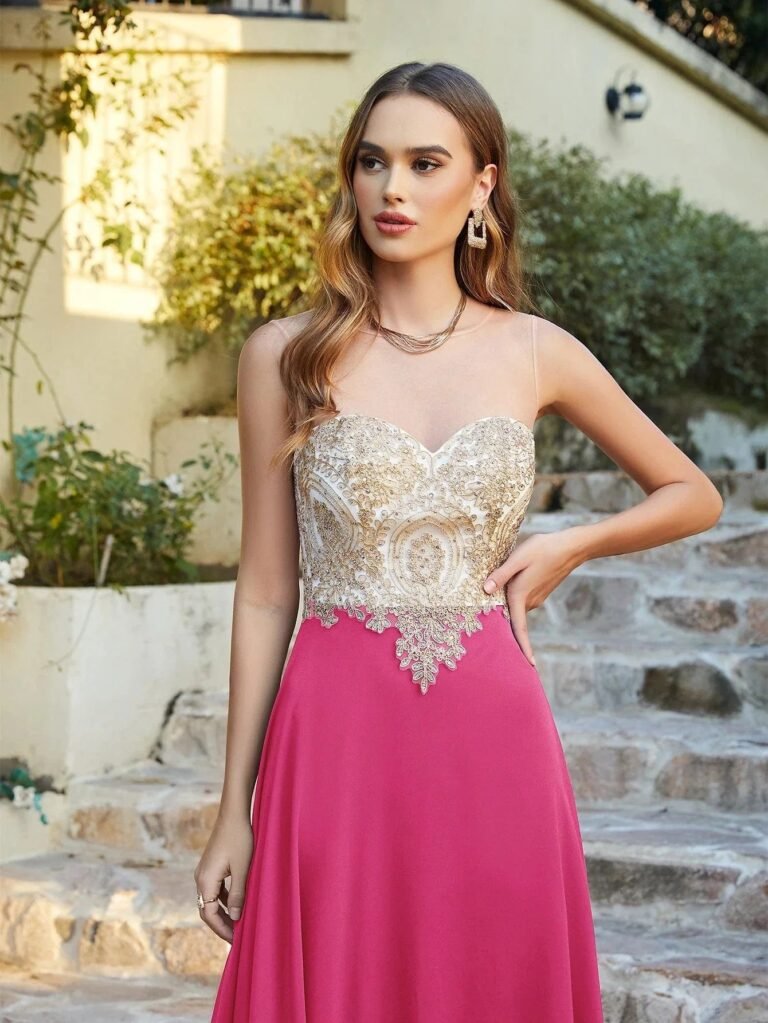Robe Invitee De Mariage Chic Longue 2
