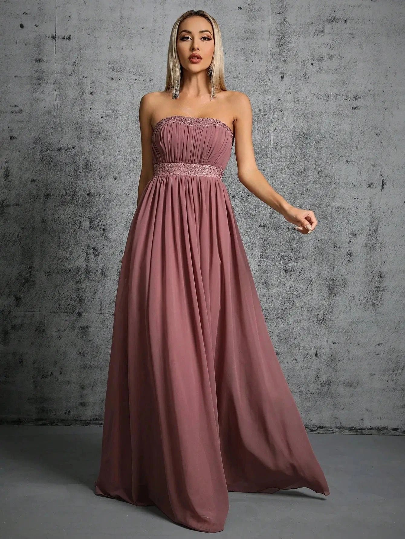 Robe Invitee De Mariage Chic Longue 5