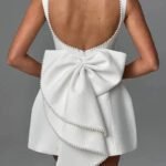Robe Invitee De Mariage Courte Dos Nu 2