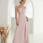 Robe Invitee De Mariage Fendue Fluide Chic 8
