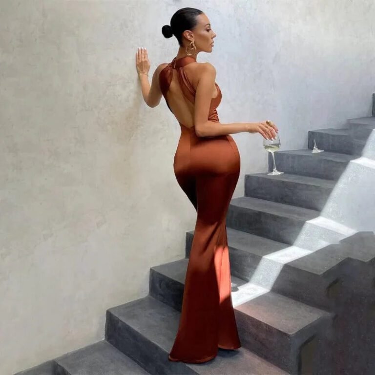 Robe Invitee De Mariage Terracotta Chic
