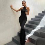 Robe Invitee De Mariage Terracotta Chic Noir S