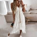 Robe Longue Boheme En Dentelle 2