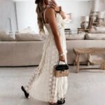 Robe Longue Boheme En Dentelle 5