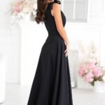 Robe Longue Chic Fendue 2