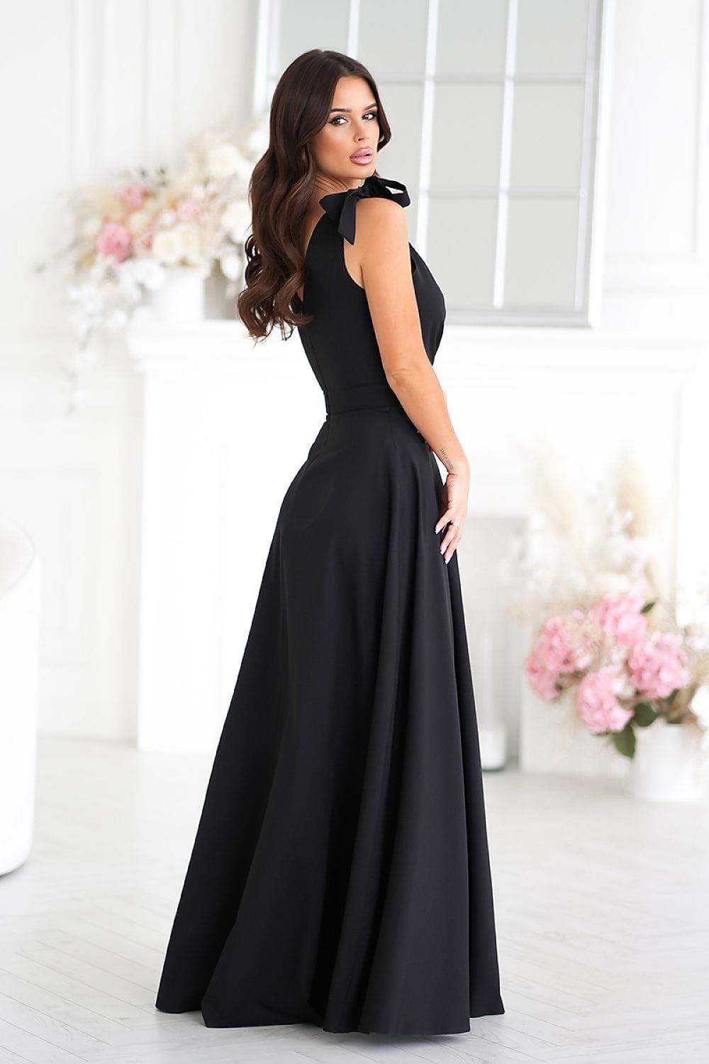Robe Longue Chic Fendue 2