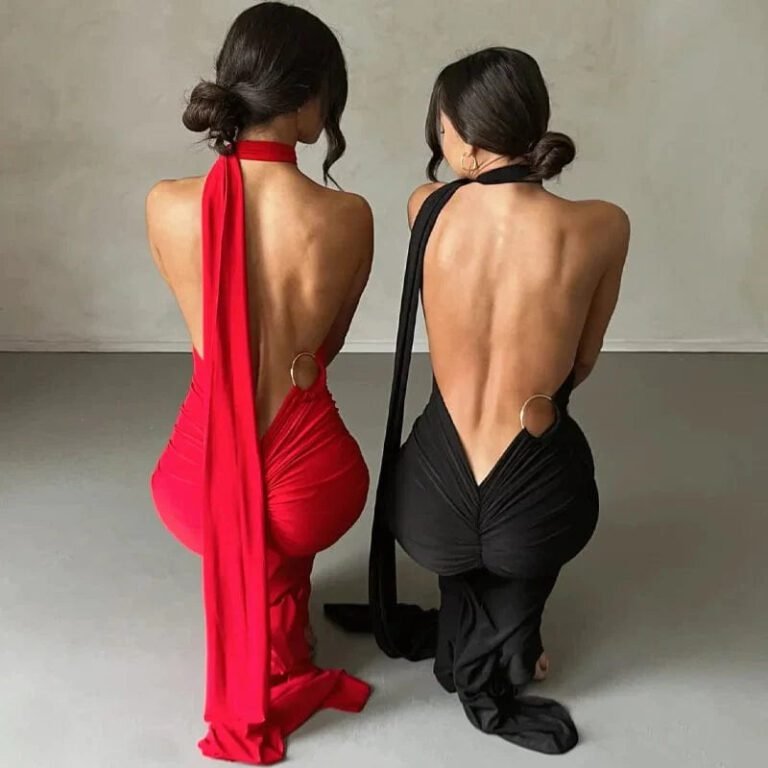 Robe Longue Dos Nu Chic 9