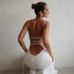 Robe Longue En Dentelle Blanche 3