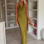 Robe Mere De La Mariee Longue Elegante 3
