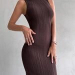 Robe Midi Moulante Chic 6