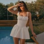 Robe Mini Blanche Pour Lete 2