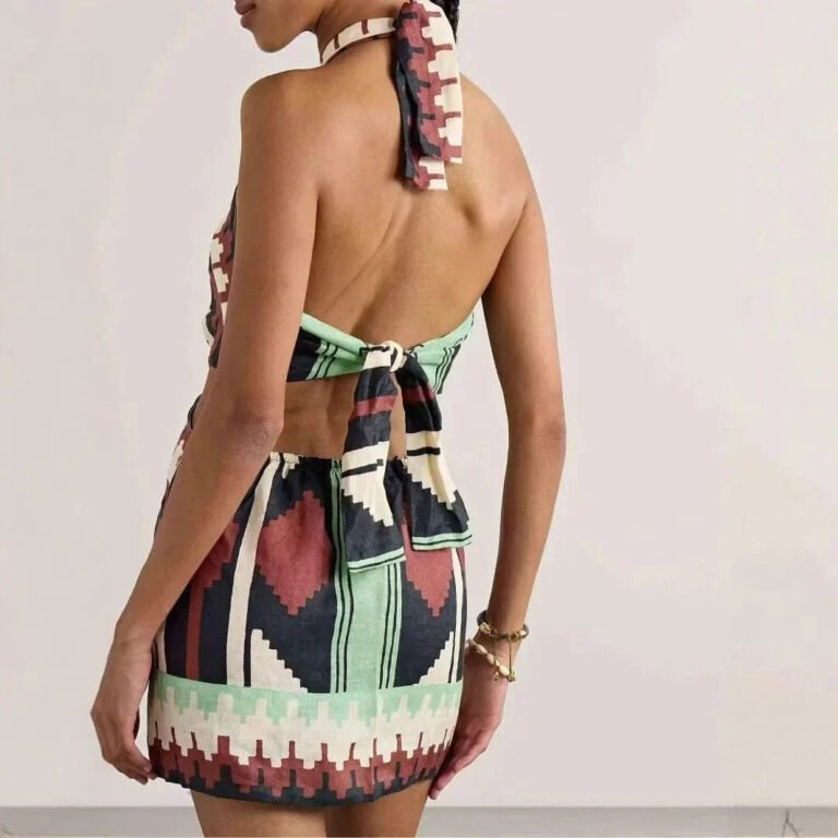 Robe Mini Boheme Dos Nu Sexy 3