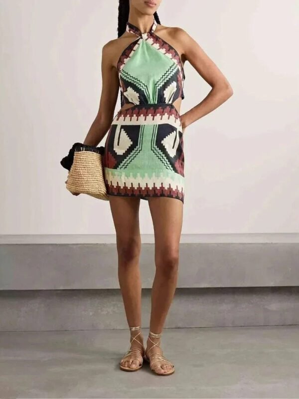 Robe Mini Boheme Dos Nu Sexy